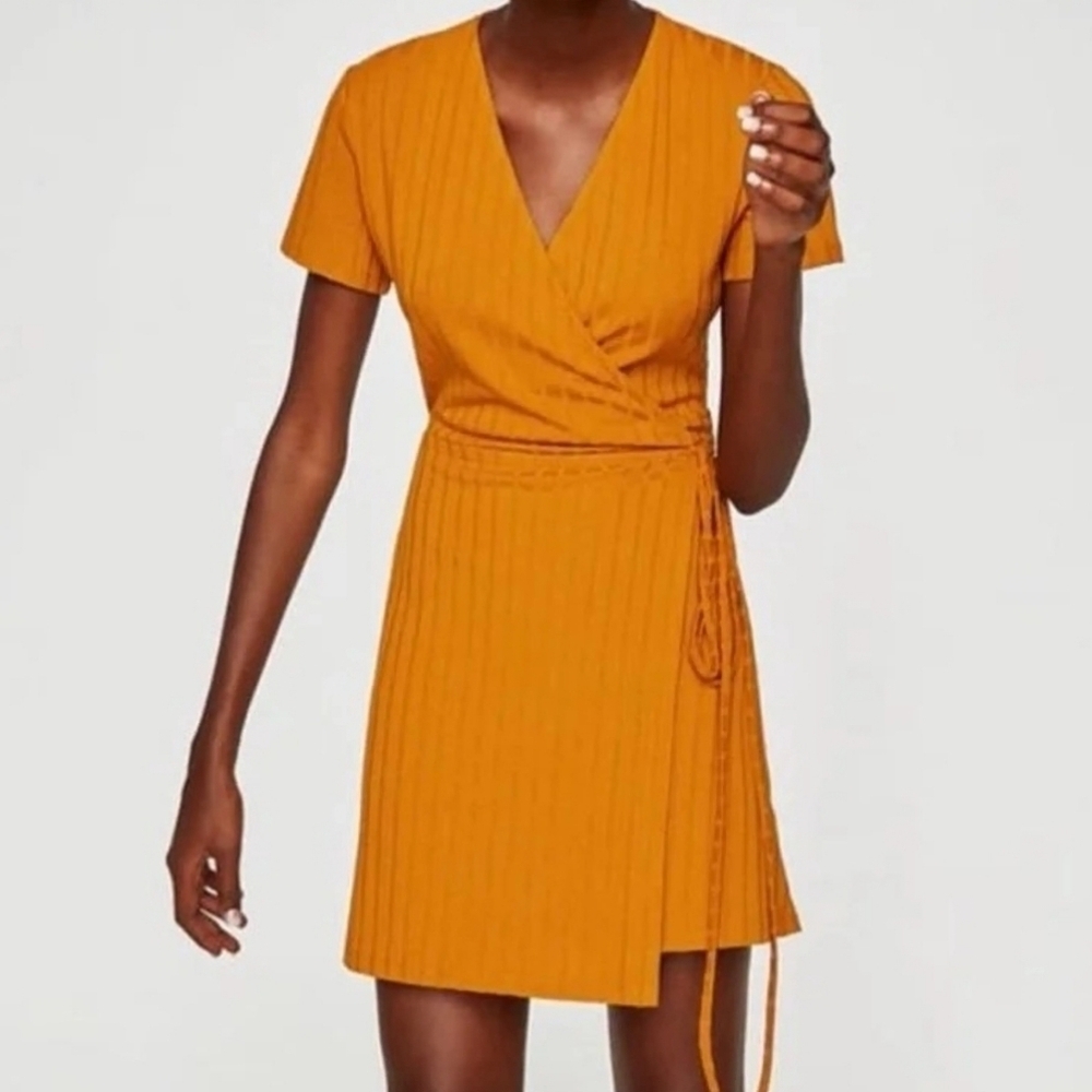 Zara Wrap Dress Size S